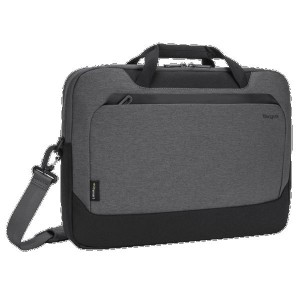 Targus 15.6" Cypress Briefcase with EcoSmart (Light Gray) Portfölj Grå | 2360VLPQE