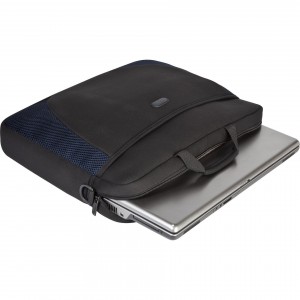 Targus 17" Slipcase Black/Blue Portfölj Svarta Blå | 8126RBAXZ